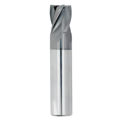 1/4" Diameter 5 Flute 3/8" Cut 2" Length 1/4" Round Shank Single End 0.060 Corner Radius HTAS ALL4