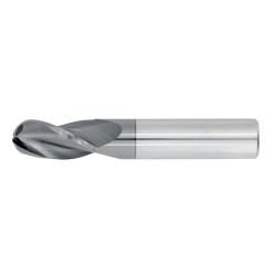 1" Diameter 4 Flute 1-3/4" Cut 4-1/2" Length 1" Round Shank Single End Ball Nose ALL4