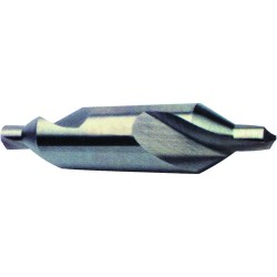 #4 × 2-1/8″ OAL 60 Degree HSS Plain Combined Drill and Countersink Uncoated