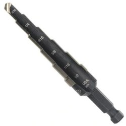 ‎3/16-1/2" Diameter Cobalt 6-Step Drill