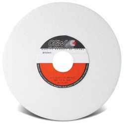 8" Diameter x 3/4" Wide x 1-1/4" Arbor White Grinding Wheel 60 Grit