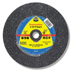 Cut Off Type 27 (Depressed Center) 6 X 3/32(2.5mm) X 7/8 A24N for Steel & Stainless Steel Klingspor 235377