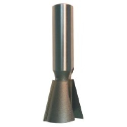 104R8-10 Dovetail Bit Right Hand Rotation 2 Flute 3/8" Cutting Height 3/8" Diameter 1/2" Shank 9° Angle