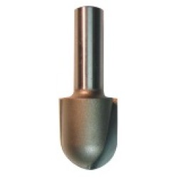 106RL8-10 Core Box Bit 2 Flute 3/8" Radius 1-1/4" Length 1/2" Shank