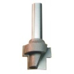 107RB4-12 Stepped Rabbeting Bit 2 Flute 1/2" & 3/4" Diameter 3/8" & 1/4" Cutting Height