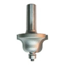 113R4-4 Roman Ogee Bit 2 Flute 5/32" Radius 1/4" Shank