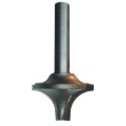117R4-10 Round Over Plunge Bit With Boring Point 2 Flute 3/8" Radius 1/4" Shank