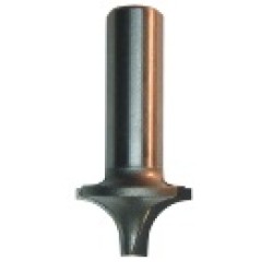 117R8-10 Round Over Plunge Bit With Boring Point 2 Flute3/8" Radius 1/2" Shank