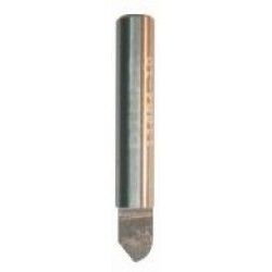 118R4-10 Round Bottum Veining Bit 1 Flute 1/4" Diameter 11/32" Cutting Height 1/8" Radius 1/4" Shank