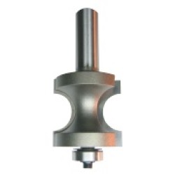 129RB8-12 Bull Nose Half Round Bit 2 Flute 17/64" Radius 1/2" Shank