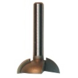 132R4-6 Finger Grip 2 Flute 1/4" Radius 1/4" Cutting Height 1/4" Shank
