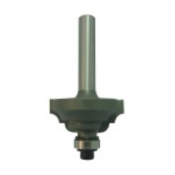 150R4-27 2 Piece Rail & Stile Bit 2 Flute 3/8" Cutting Height 9/64" Radius 1/4" Shank