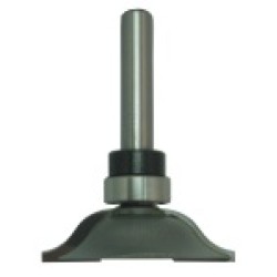150R4-36 2 Piece Rail & Stile Bits 2 Flute 25/64" & 5/ 64" Cutting Height 21/64" Radius 1/4" Shank