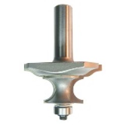 156R8-45 Moulding Bit 2 Flute 1/4" Radius 1" Cutting Height 1/2" Shank