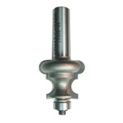 156R8-55 Edge Forming Canoe Bit 2 Flute 1/4" Radius 1-1/4" Cutting Height 1/2" Shank