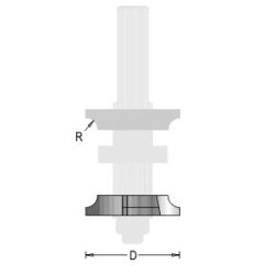 1580640 Lower Cutter R=1/4