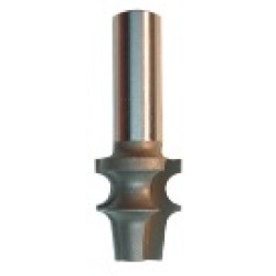 162R4-22 Edge Beading Bit 2 Flute 5/32" Radius 1/4" Shank
