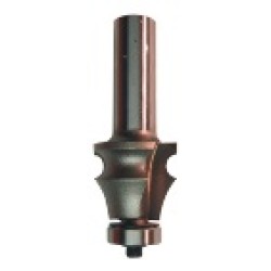 162R8-1 Edge Beading Bit 1" & 3/32" Radius 1/2" Shank