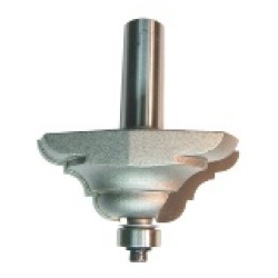 167R8-59 Moulding Bit 2 Flute 1/4" & 19/64" Racius 7/8" Cutting Height 1/2" Shank