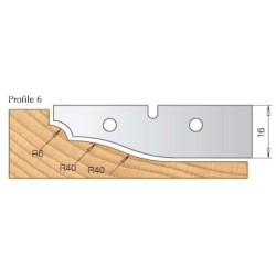 Profile #6 Knife For K126c-63 Dimar 3108544