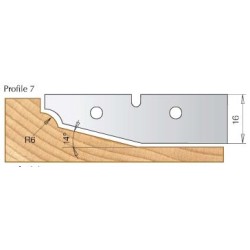 Profile #7 Knife For K126c-63 Dimar 3108545