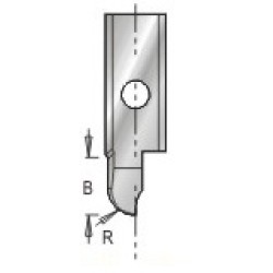 3185030 Engraving Insert Knife Core Box 3.2 Radius 7mm Cutting Height