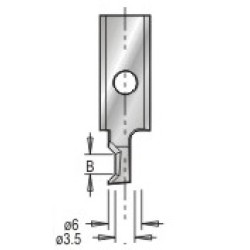 3185038 Insert Knife Cutting and Chamfering 6.3mm