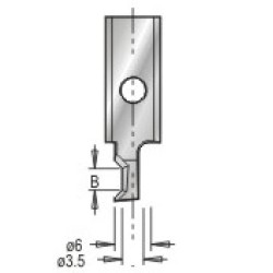 3185043 Insert Knife Cutting and Chamfering 4.3mm