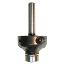 38R4-4.5M Ogee Fillet Bit 2 Flute 4.5mm Radius 1/4" Shank 3138501 Knife