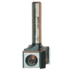 7R4-19A Replaceable 2 Flute Flush Bit 3/4" Diameter 12/32" Length 1/4" Shank L12 Knife
