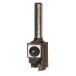 7R4-18M Straight Bit Staggered Plunge 2 Flute 18mm Diameter 20mm Length 1/4" Shank L12 Knife