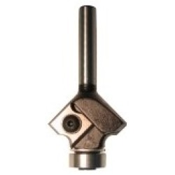 92R4-345 Bevel Round Over Trimming Bit 2 Flute 1/4" Shank 45° Angle 3109323 Knife