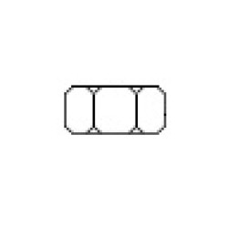 1980030 1/4" Hex Nut