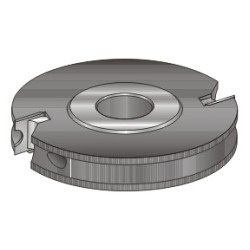 K129C125-10 Bull Nose Profile Cutter 10mm Radius 30mm Cutting Height
