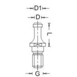 N650010 Pullstud M10 - Morbidelli Scm