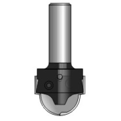 N4-B54 Core Box Bit System B 2 Flute Multi Profile System 1/2" Radius 1/4" Shank