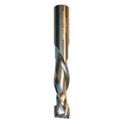 SCC462 Spiral Comp Bit 2 Flute 7/8" Cutting Height 1/4" Diameter 1/4" Shank