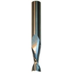 SCW43 Spiral Upcut Bit 2 Flute 1/2" Cutting Height 1/8" Diameter 1/4" Shank