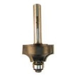 W90S Woodpecker Beading Bit 2 Flute 1/8" Radius 1/4" Shank