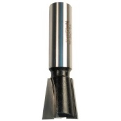 W04 Woodpecker Dovetail Bit 2 Flute 1/2" Cutting Height 1/2" Diameter 1/4" Shank 14° Angle