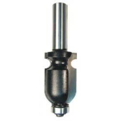 WP156826 Woodpecker Fancy Moulding Bit 2 Flute 1-5/8" Cutting Height 1/2" Shank