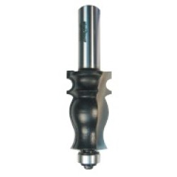 WP156828 Woodpecker Fancy Moulding Bit 2 Flute 1-5/8" Cutting Height 1/2" Shank