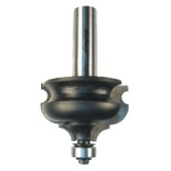WP167842 Woodpecker Moulding Bit 2 Flute 1/2" & 3/8" & 1/8" Radius 1-1/2" Cutting Height 1/2" Shank