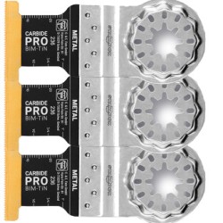 63502236270 Starlock Mount E-Cut Precision Carbide TiN 32mm Wide x 38mm Long 3-Pack