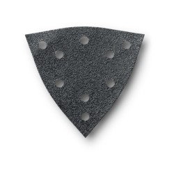 63717294020 Sanding sheets triangular 130mm grit 80 perforated 16-pack
