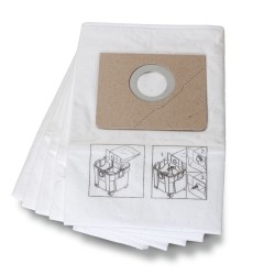 Fleece Filter Bags 35L for 92028 Turbo II - 5-PACK