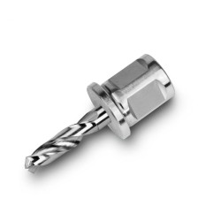 Spiral drill 3/8in dia x 1-3/8in length HSS Weldon shank