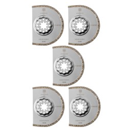 63502114230 Starlock Mount Diamond Segment Saw Blades 75mm x 2.2 thick 5-PACK