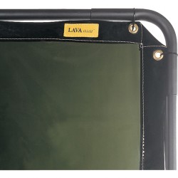 Comboframe Adjustable Modular Welding Screens 6' X 6' Green