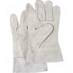 Standard Quality Split Cowhide Leather Gloves Large Unlined Split Cowhide Safety Leather    